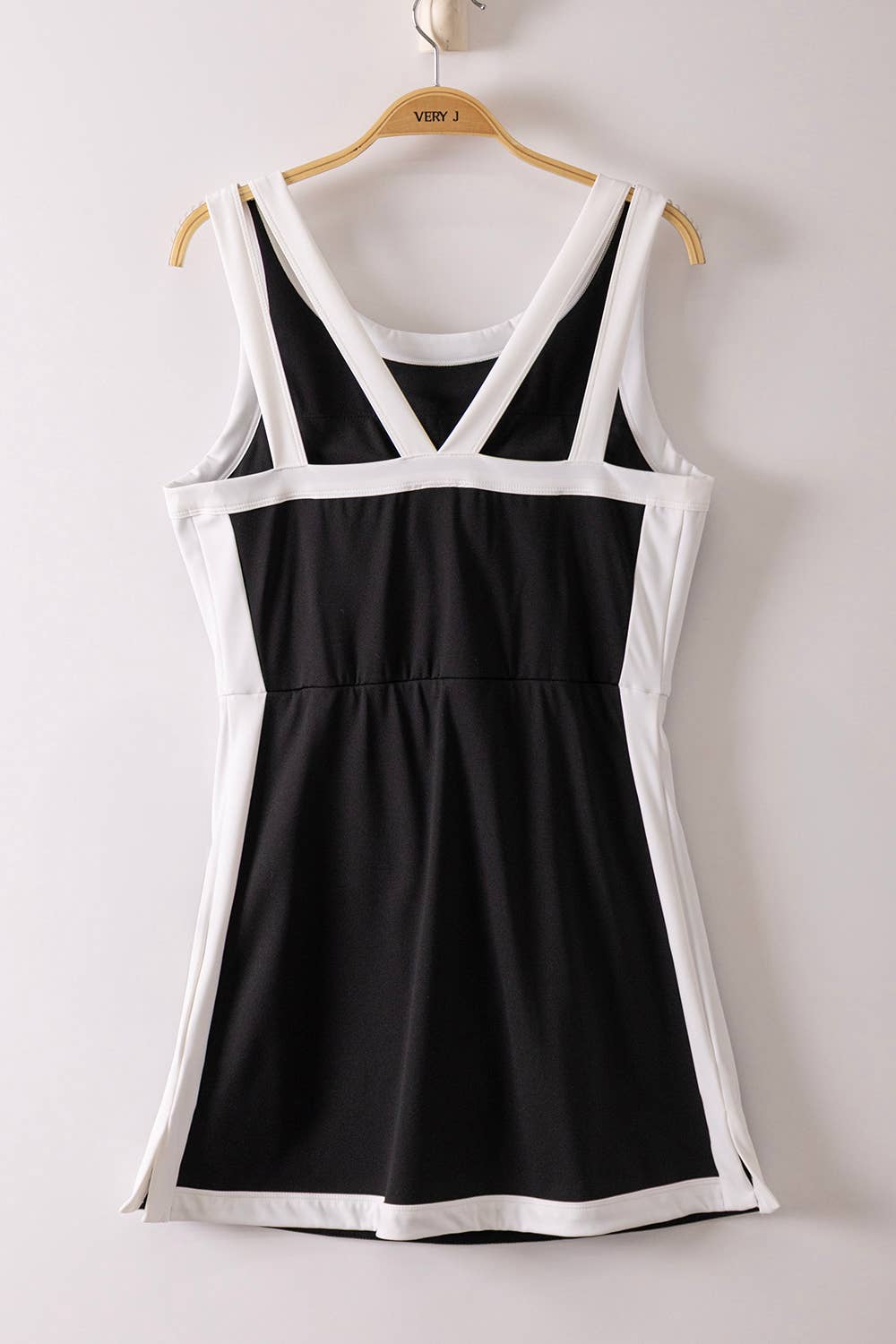 Outlined Mini Dress