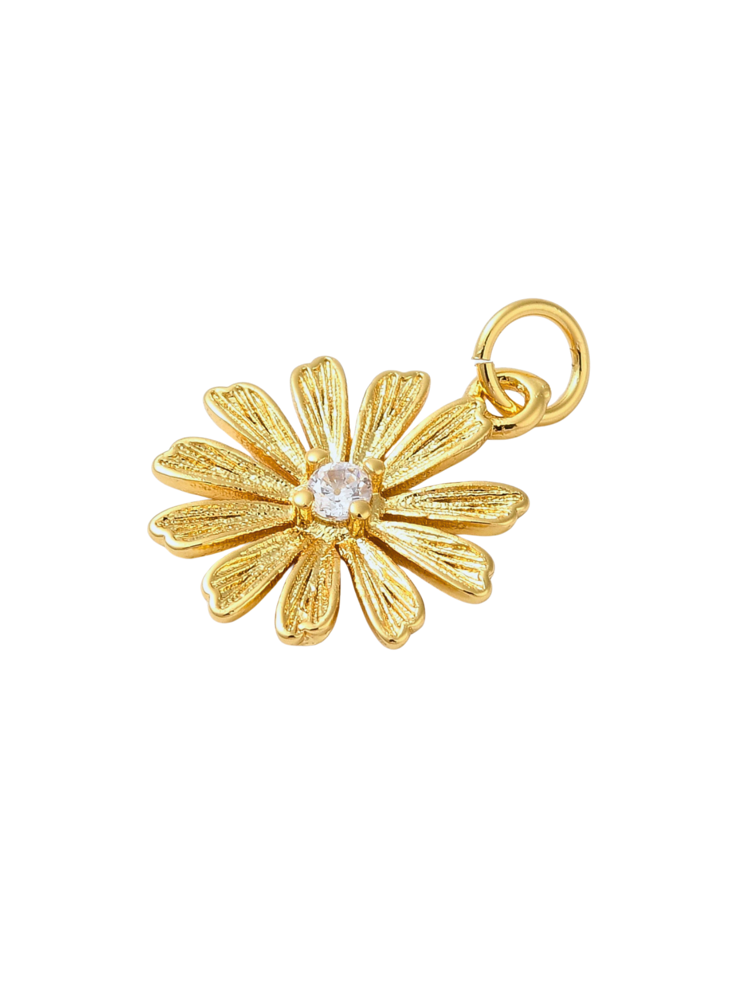 Flower Rhinestone Charm