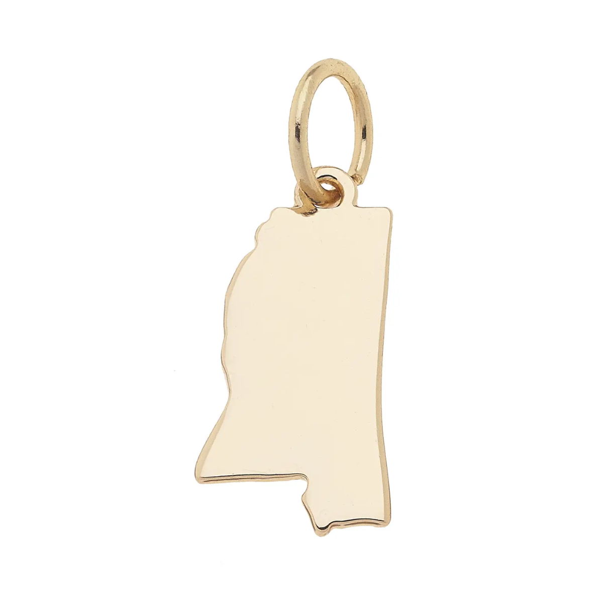 Mississippi Shaped Charm
