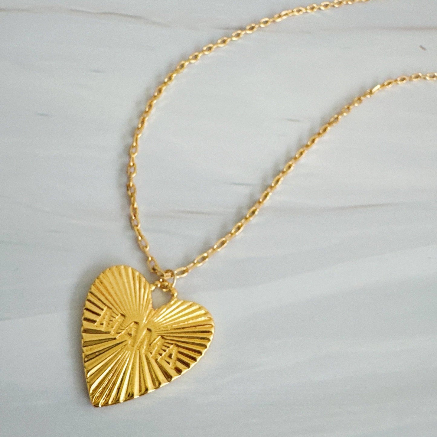 Golden Glow Mama Necklace