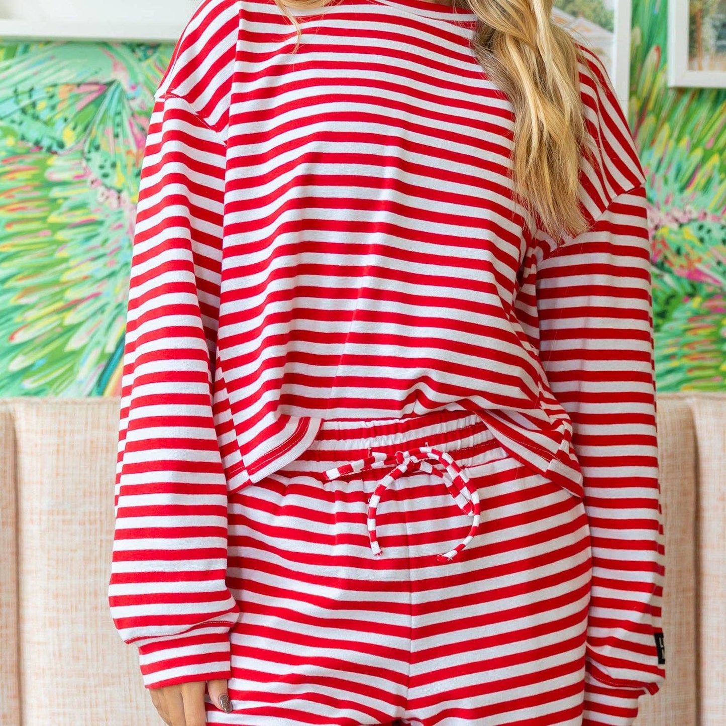 Lulu Mac LS Striped Top