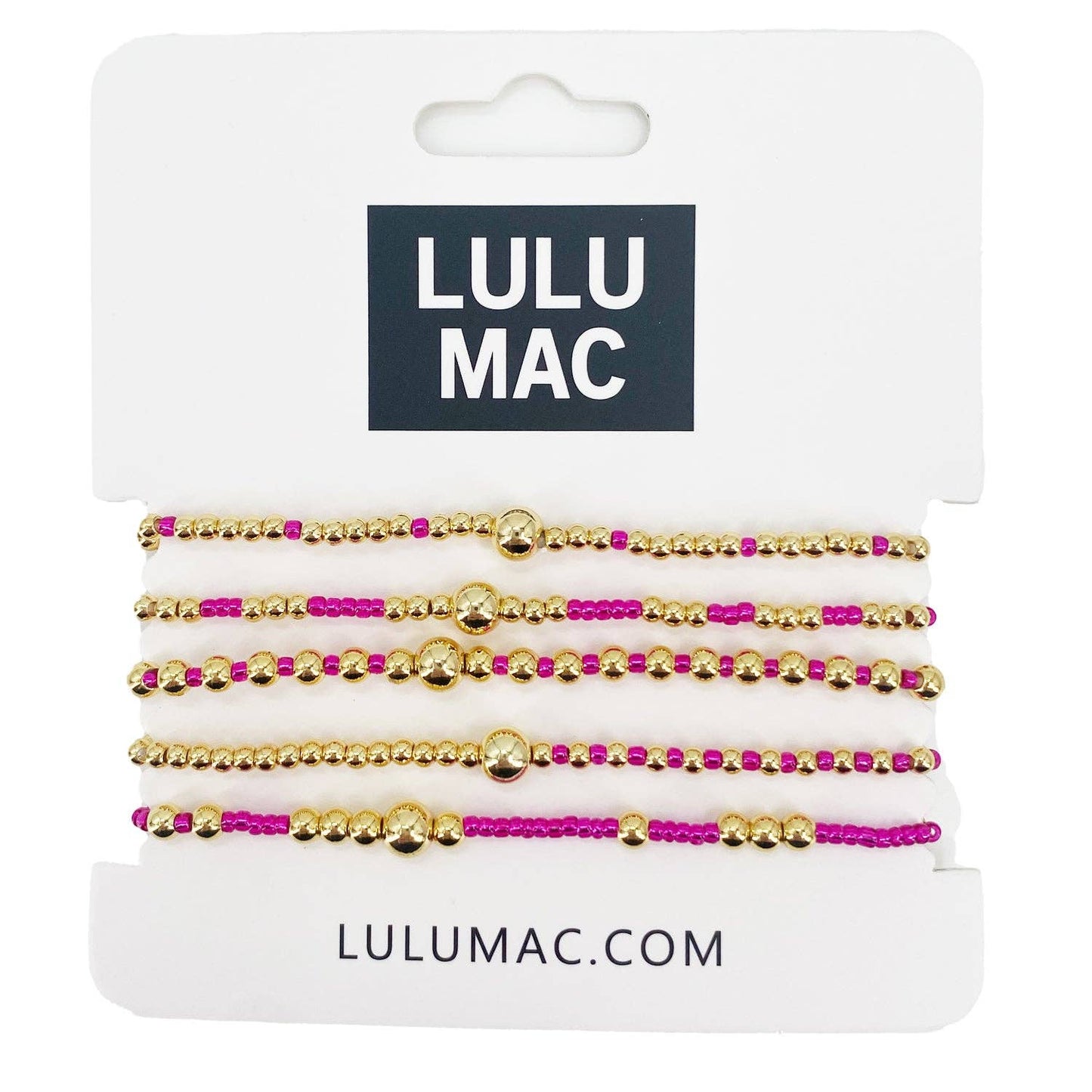 LuLu Mac Hot Pink Stacks