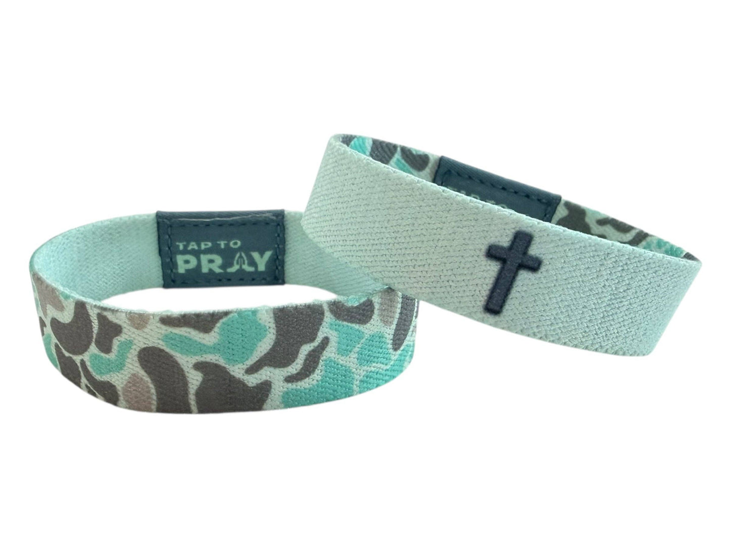 Tap To Pray® River Rock Camo - Mint