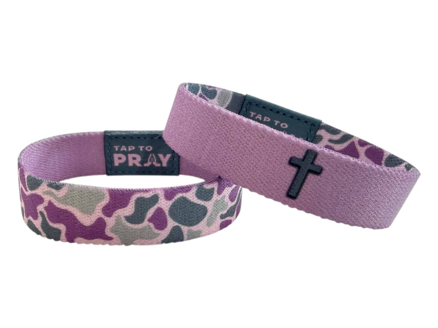 Tap To Pray® River Rock Camo - Lilac