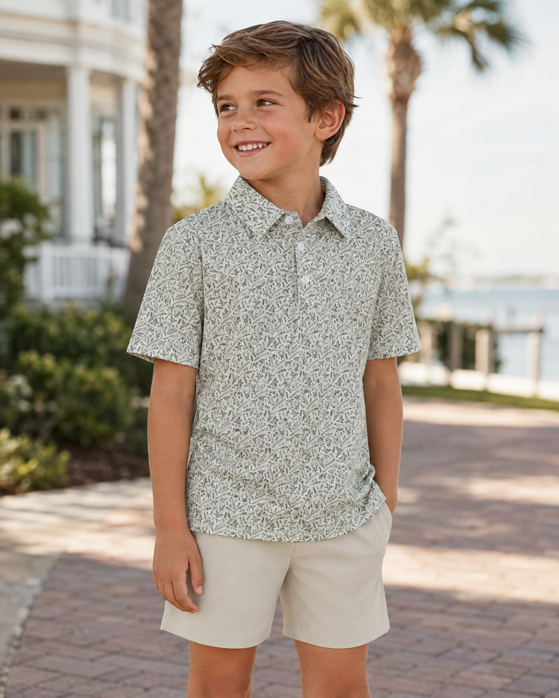 Kids Outdoorsman Polo