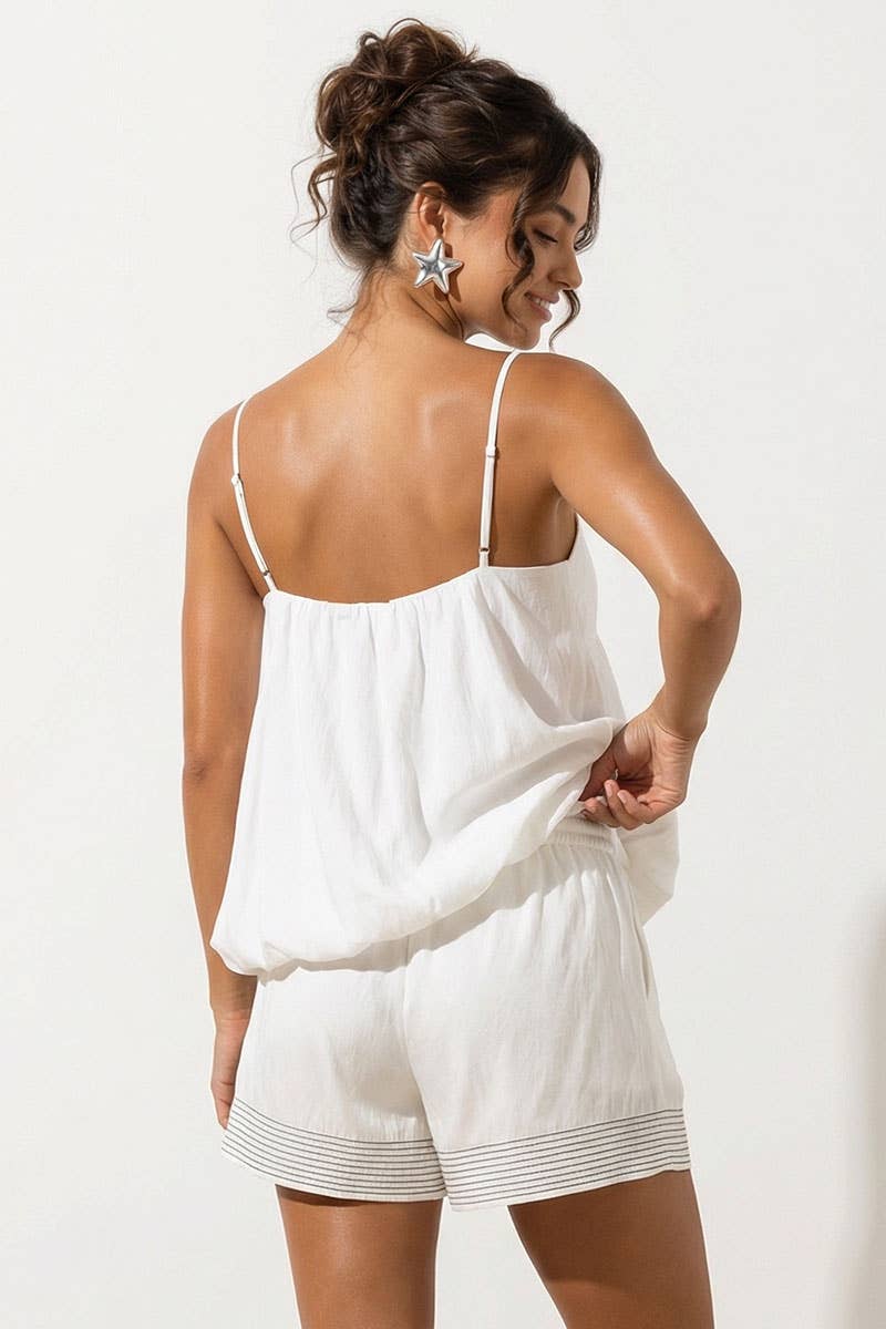 Bubble Hem Tank