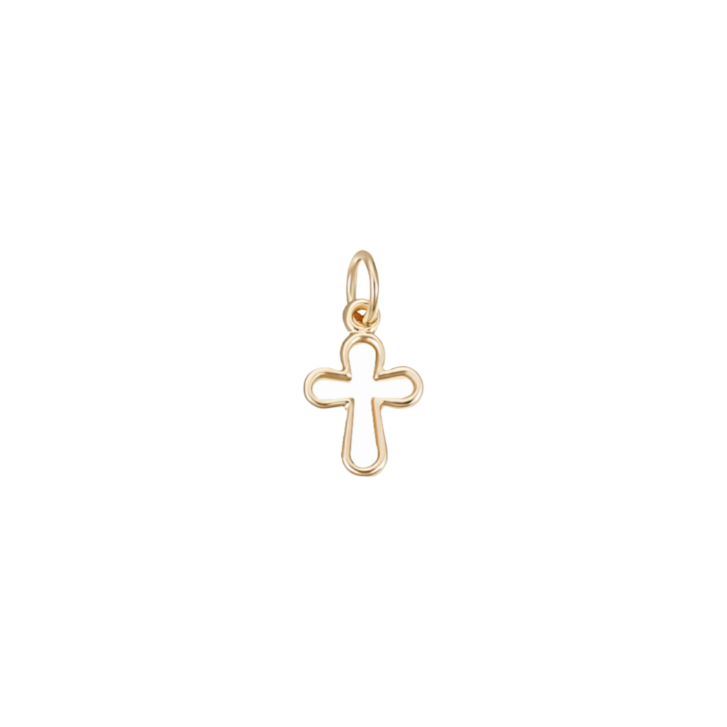 Tiny Cross Charm