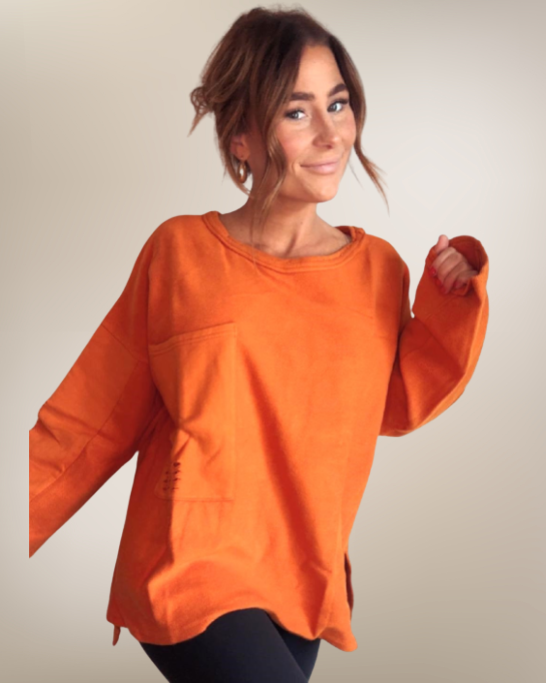 Everyday Dusty Orange Top