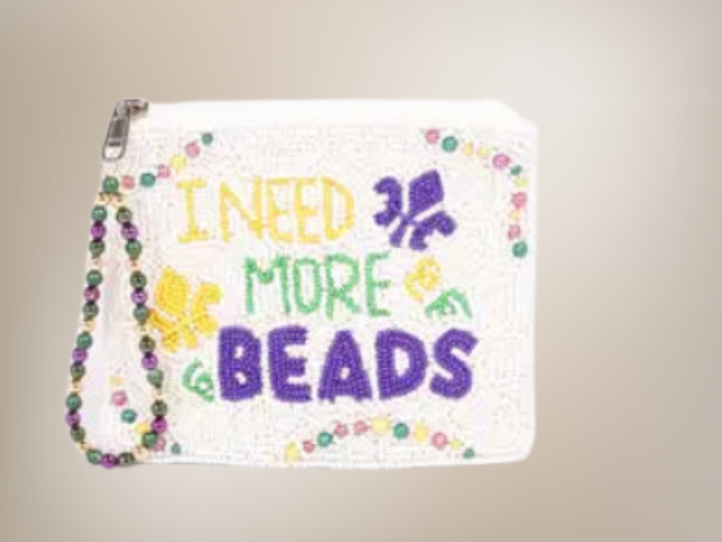 Throw Me Beads Clutch