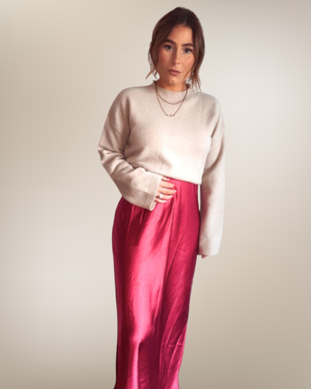 The Red Theory Skirt