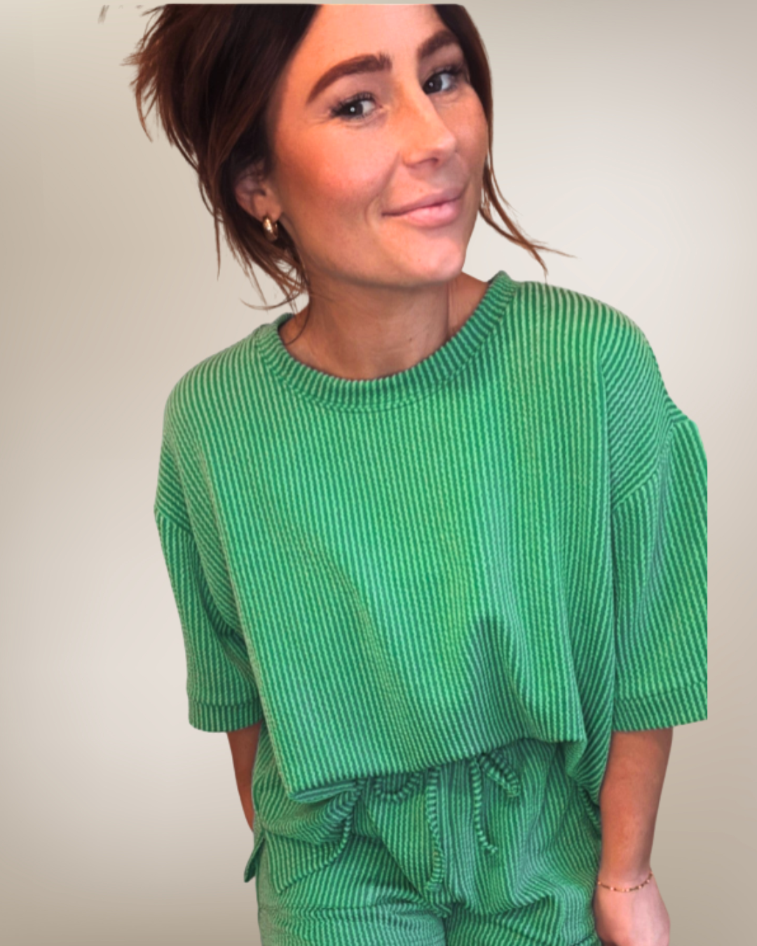 Ribbed 2-piece set