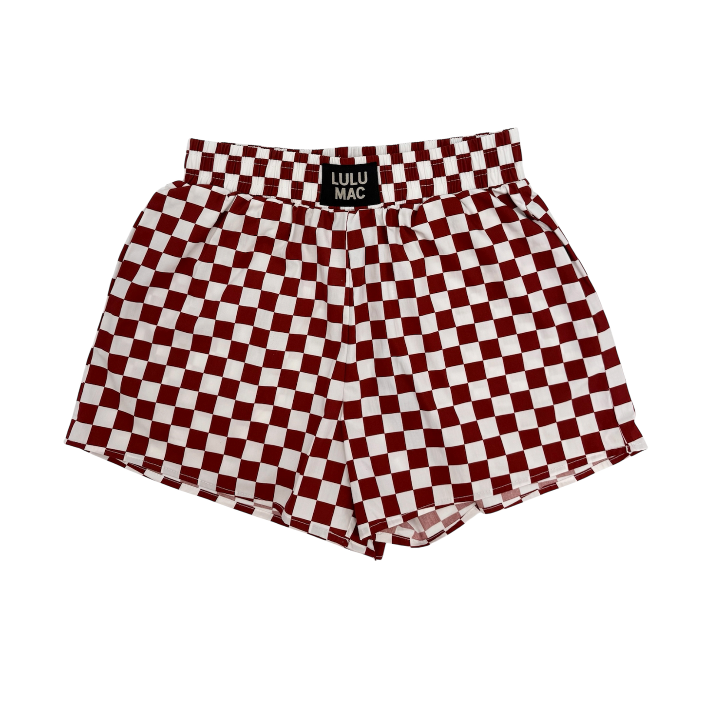 LULU CHECKERED SHORTS