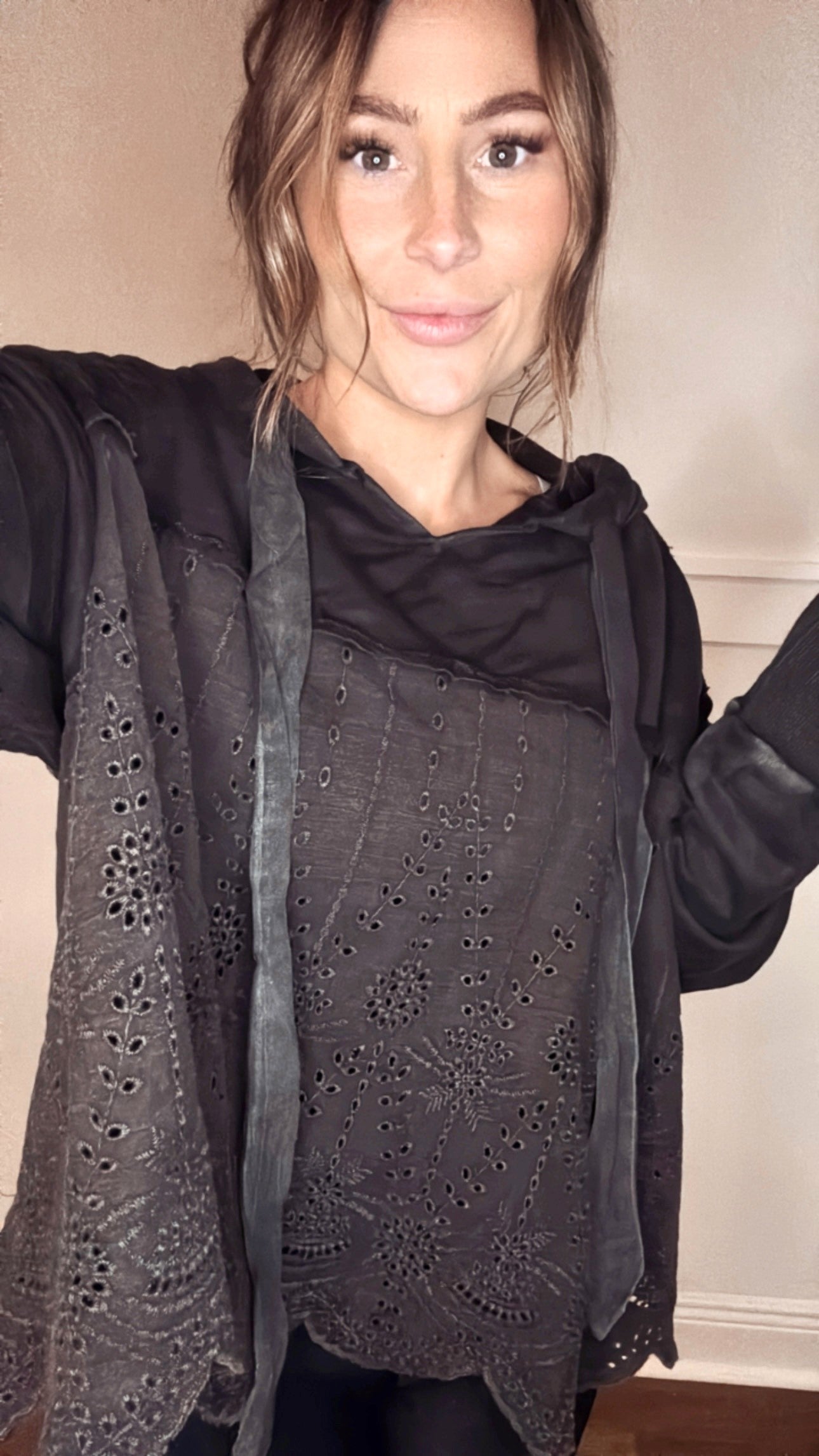 Lace and Relax Hoodie