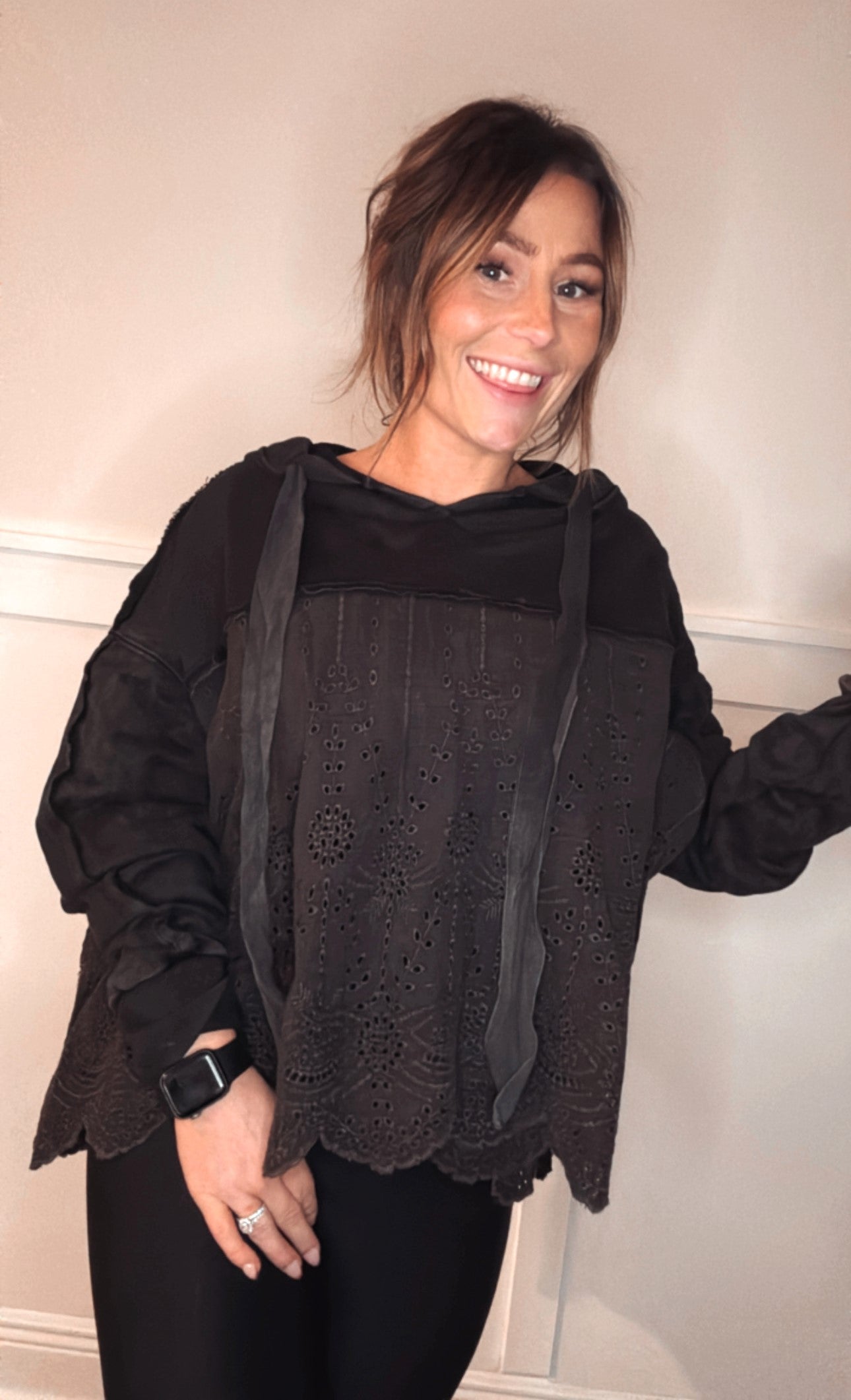 Lace and Relax Hoodie