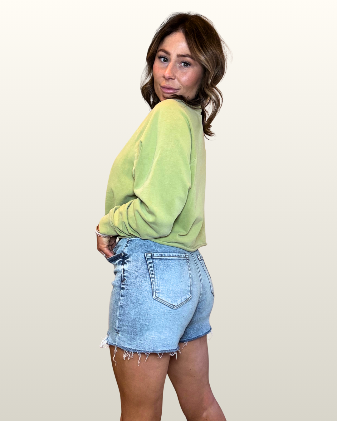 Everyday Edge Denim Shorts