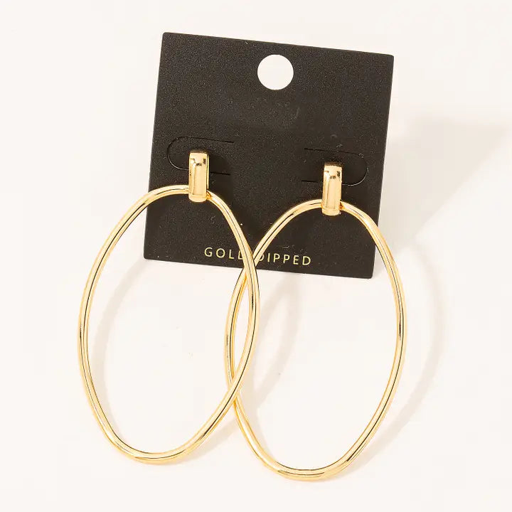 Oval Hoops