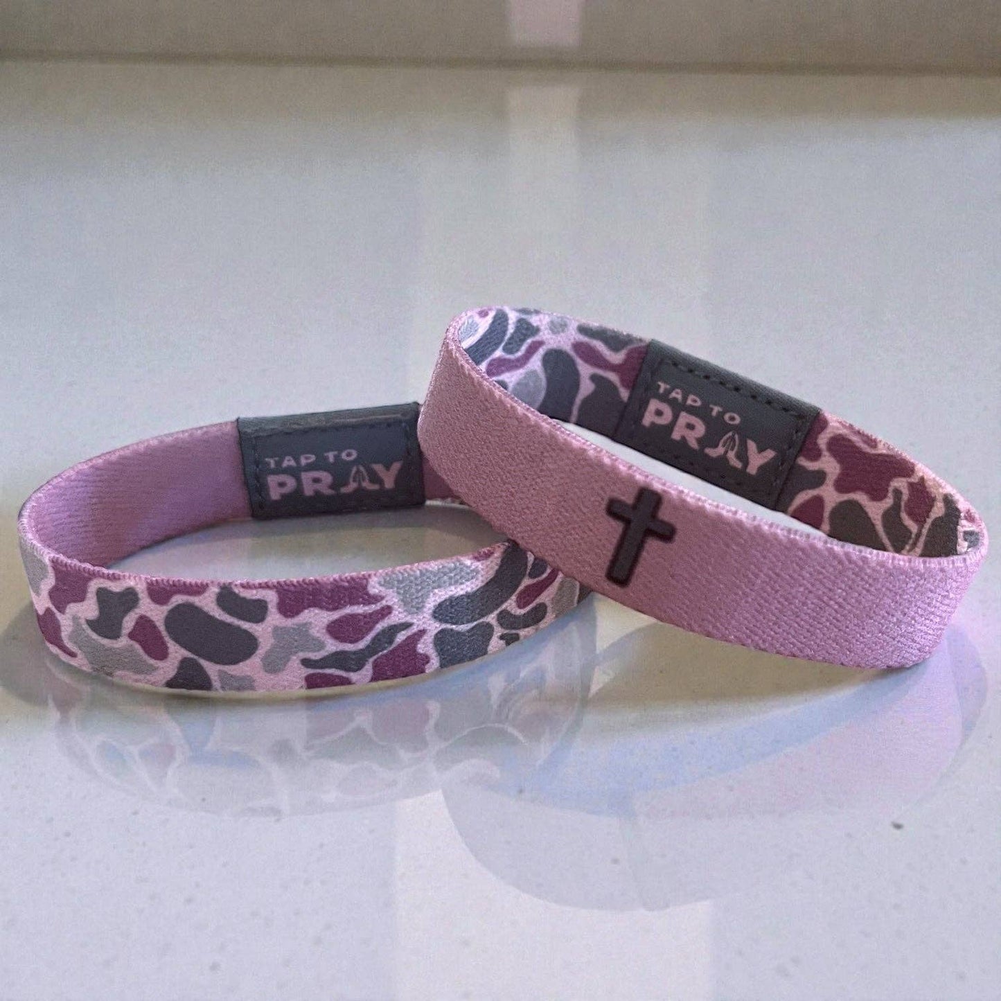 Tap To Pray® River Rock Camo - Lilac