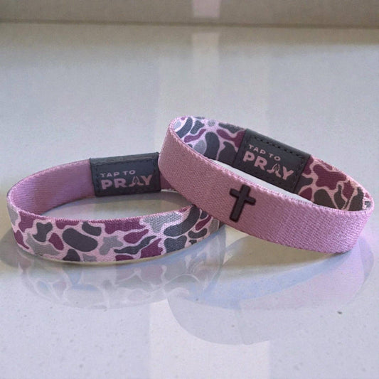 Tap To Pray® River Rock Camo - Lilac