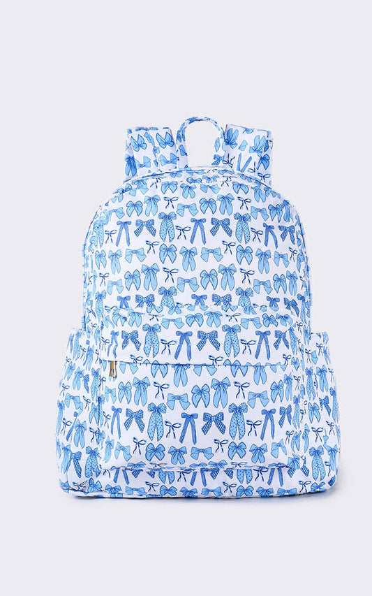 Bow Canvas Backpack
