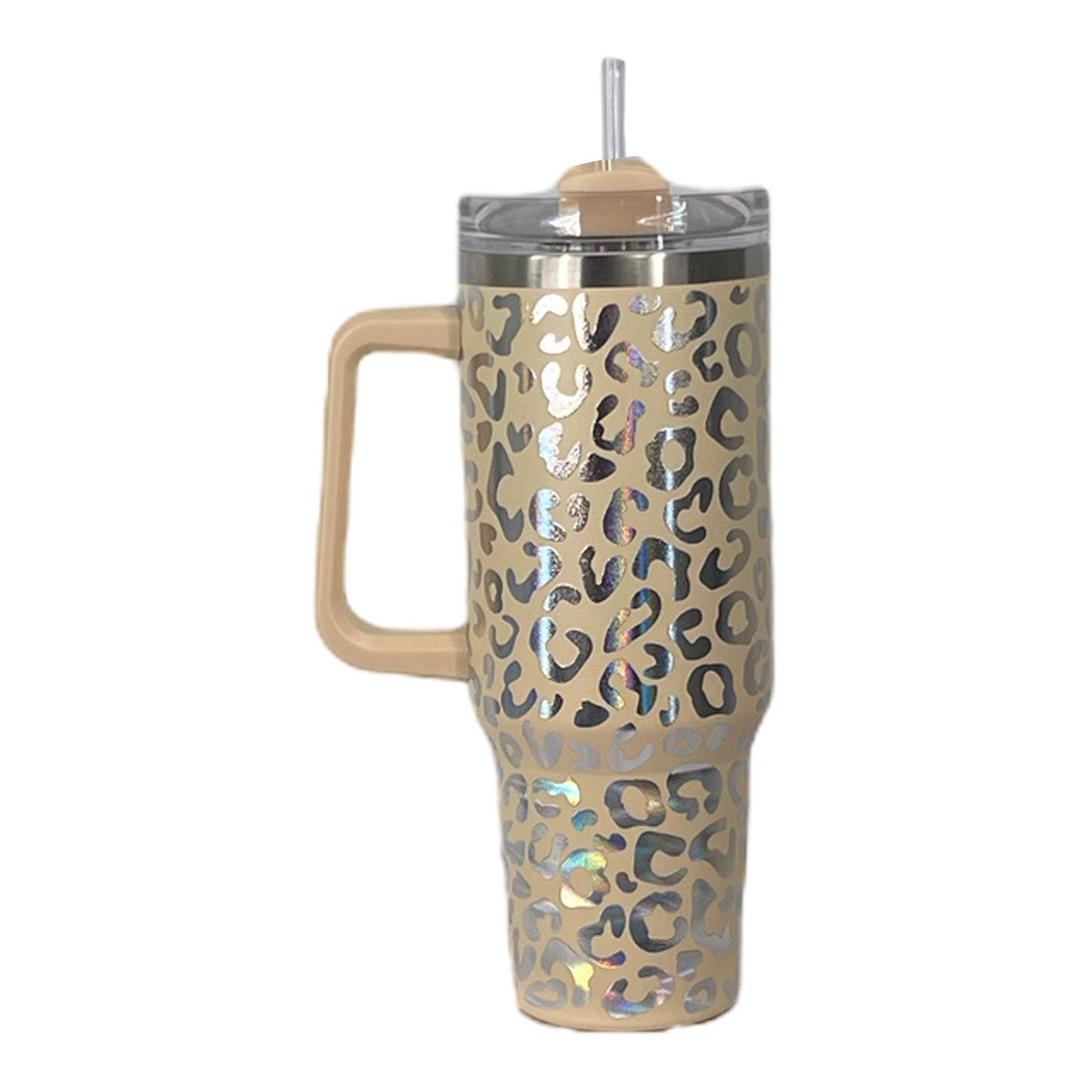 Leopard & Cream Tumbler