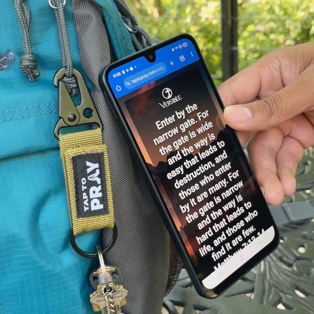 Tap To Pray® Keychain