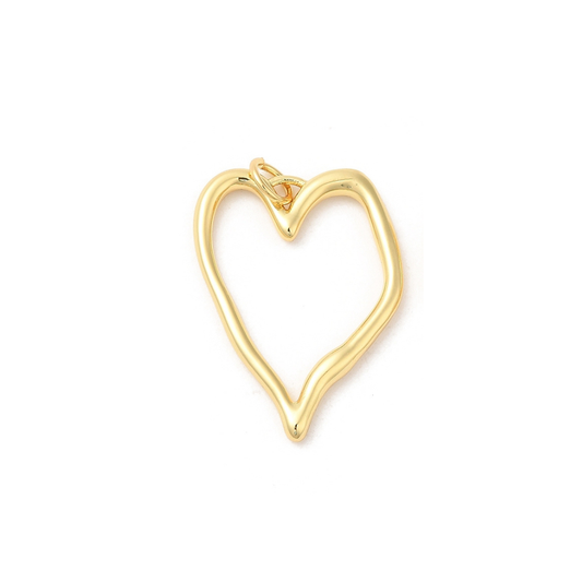 Handwritten Heart Charm