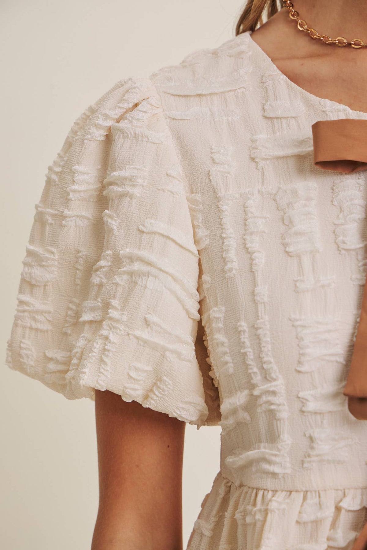 Romantic Textured Top