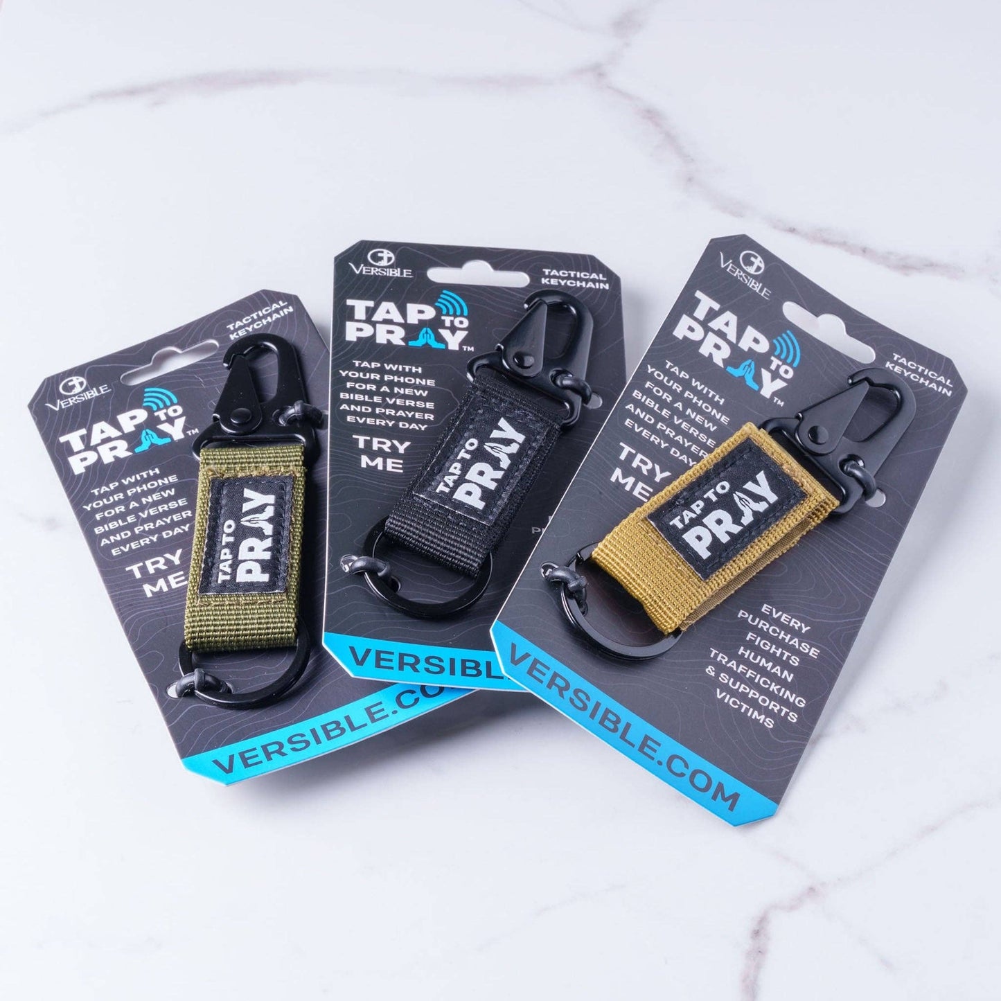 Tap To Pray® Keychain
