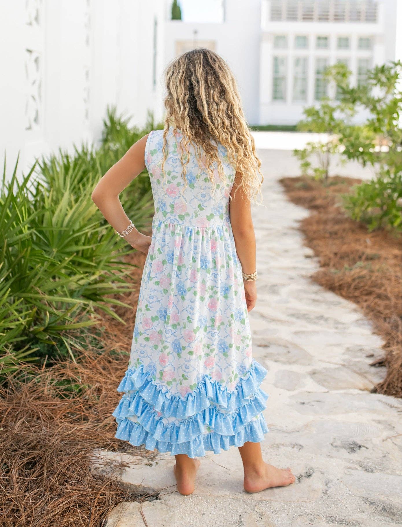 The Olivia 3 Ruffle Dress