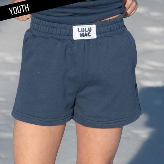 Youth Terry Cloth shorts - Navy