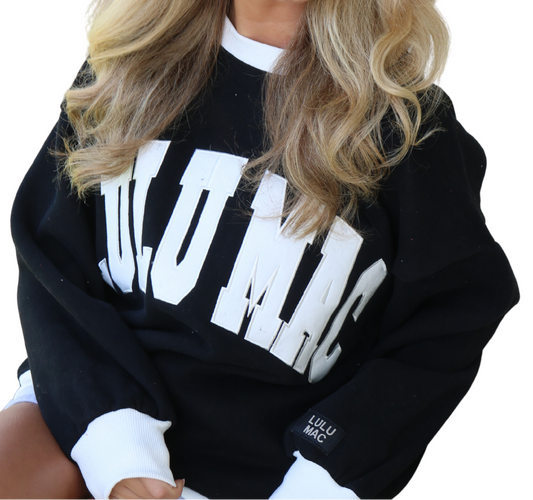 Black & White Sweatshirt