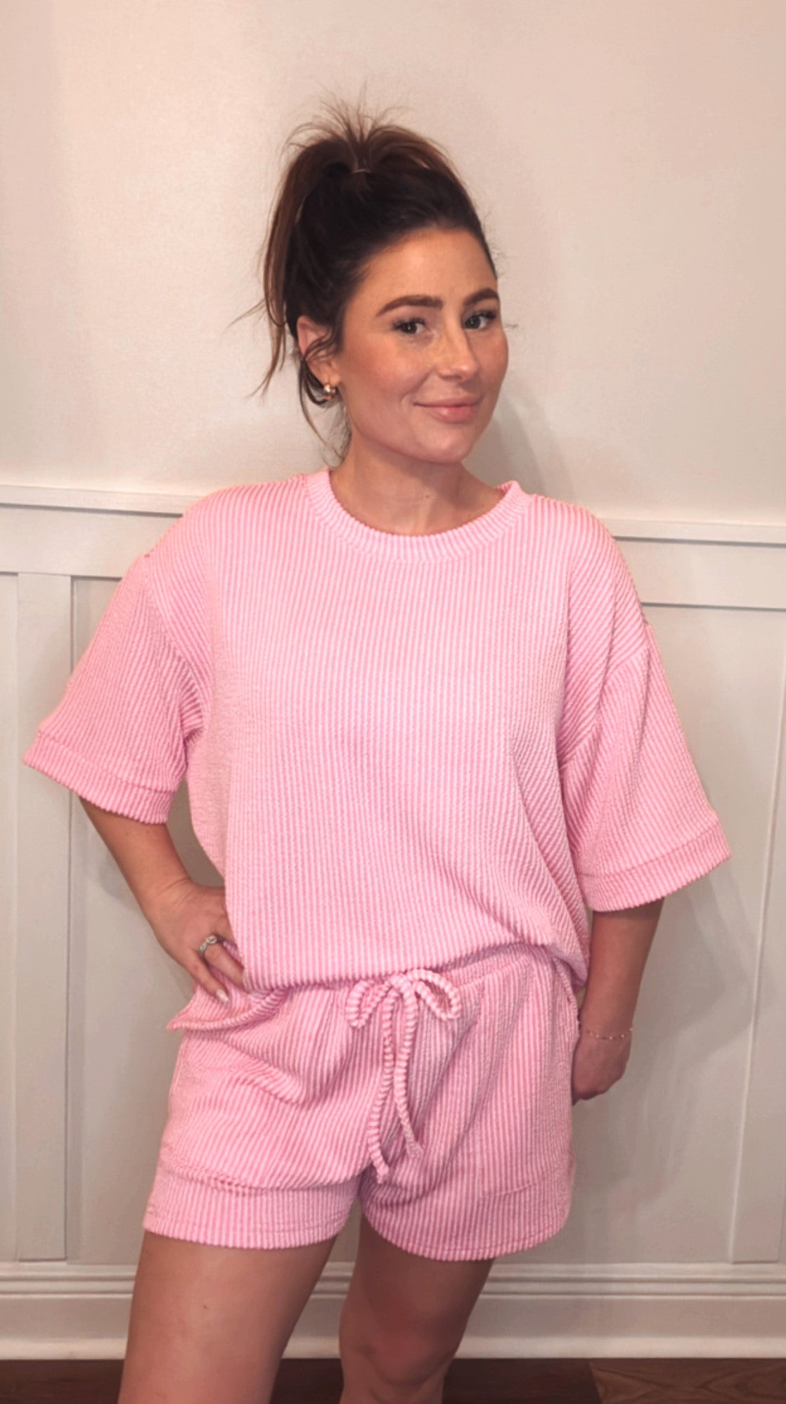 Ribbed 2-piece set