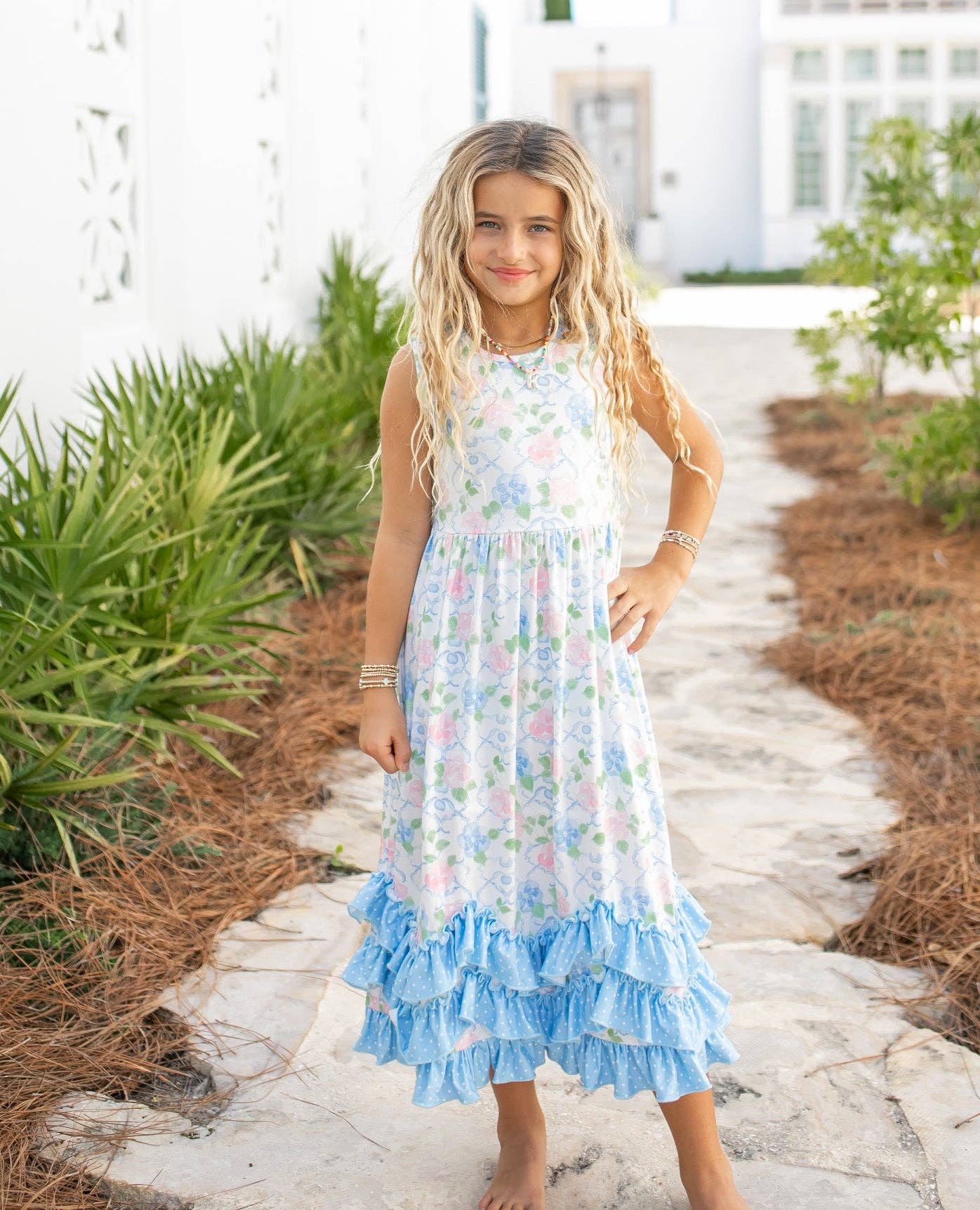 The Olivia 3 Ruffle Dress