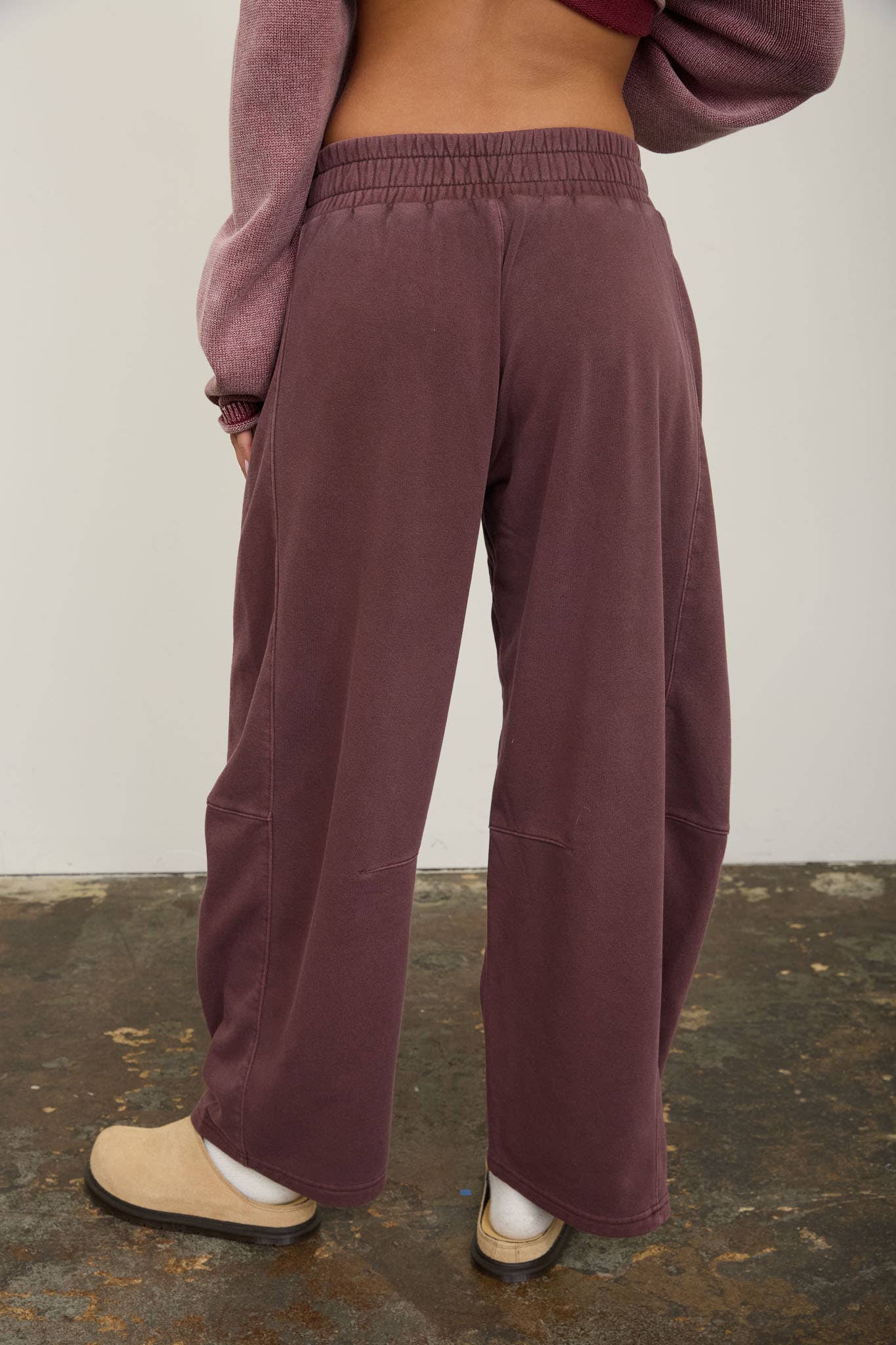 Laid-Back Luxe Barrel Pants
