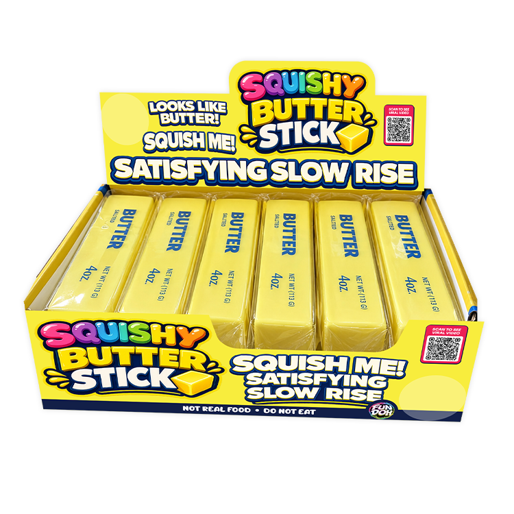 Fun Doh 6" Butter Stick Slow Rise