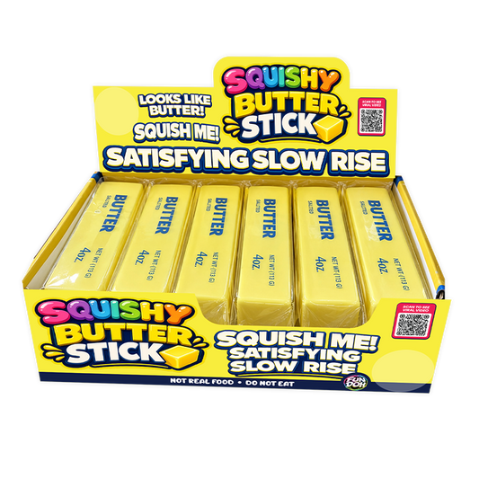 Fun Doh 6" Butter Stick Slow Rise