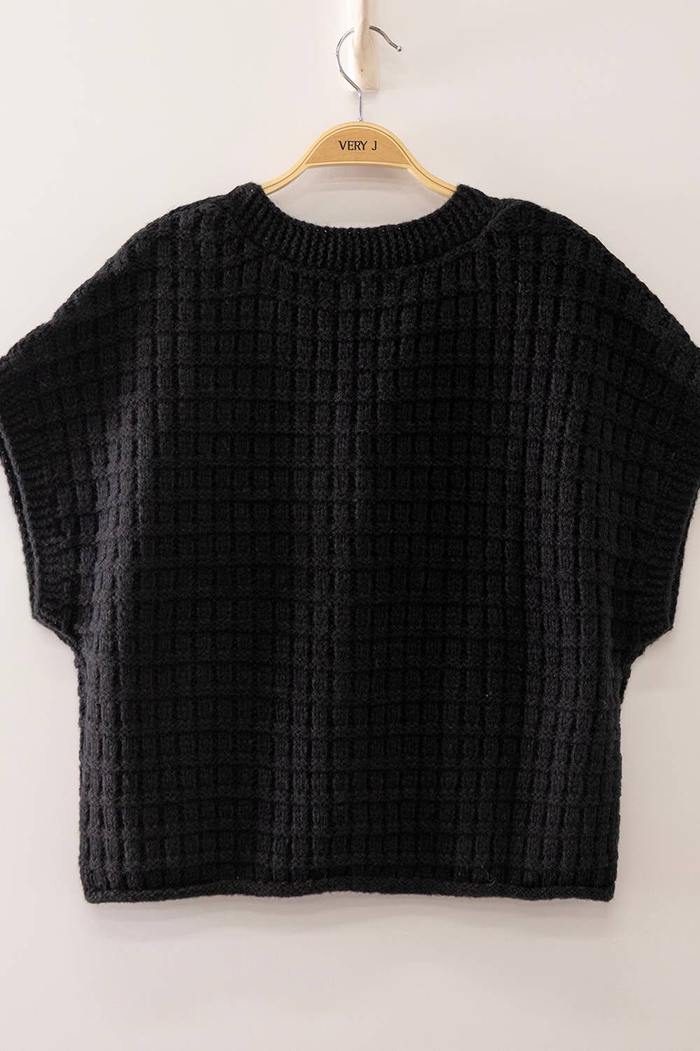 Waffle Texture Cardigan