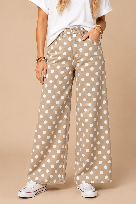 Polka Dots Fun Jeans