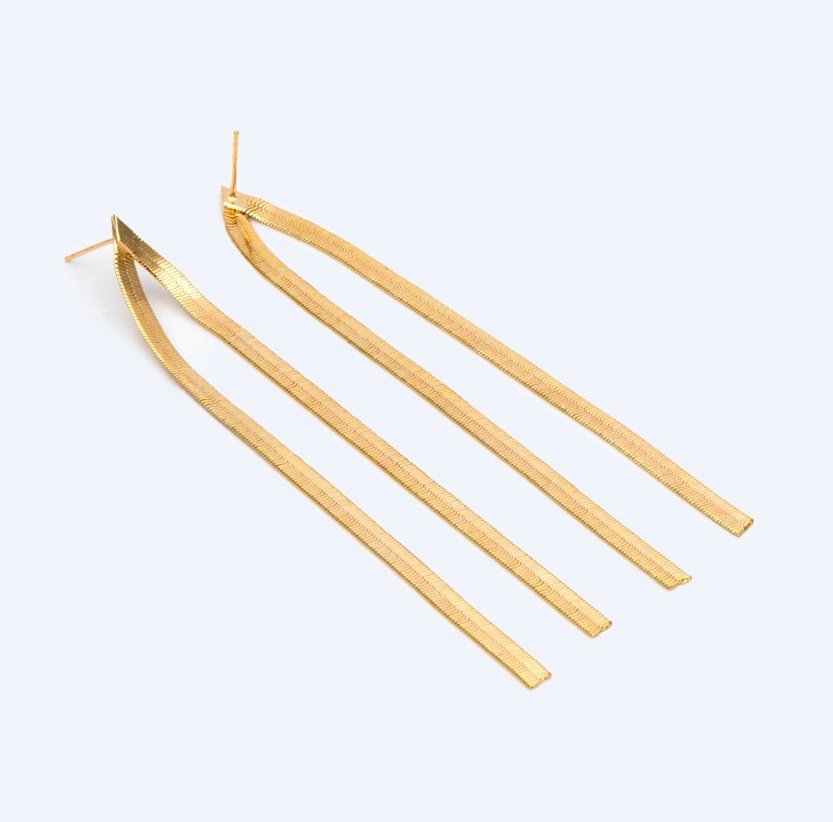 Gold Shanty Dangle Earring