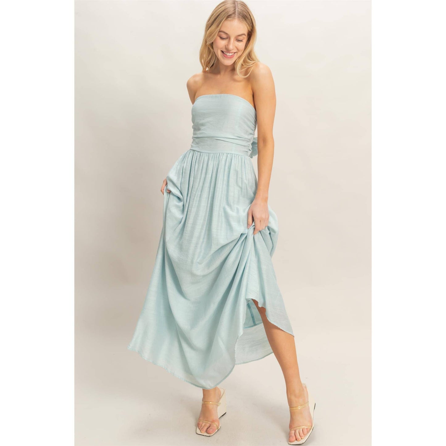 Sweet Escape Strapless Dress