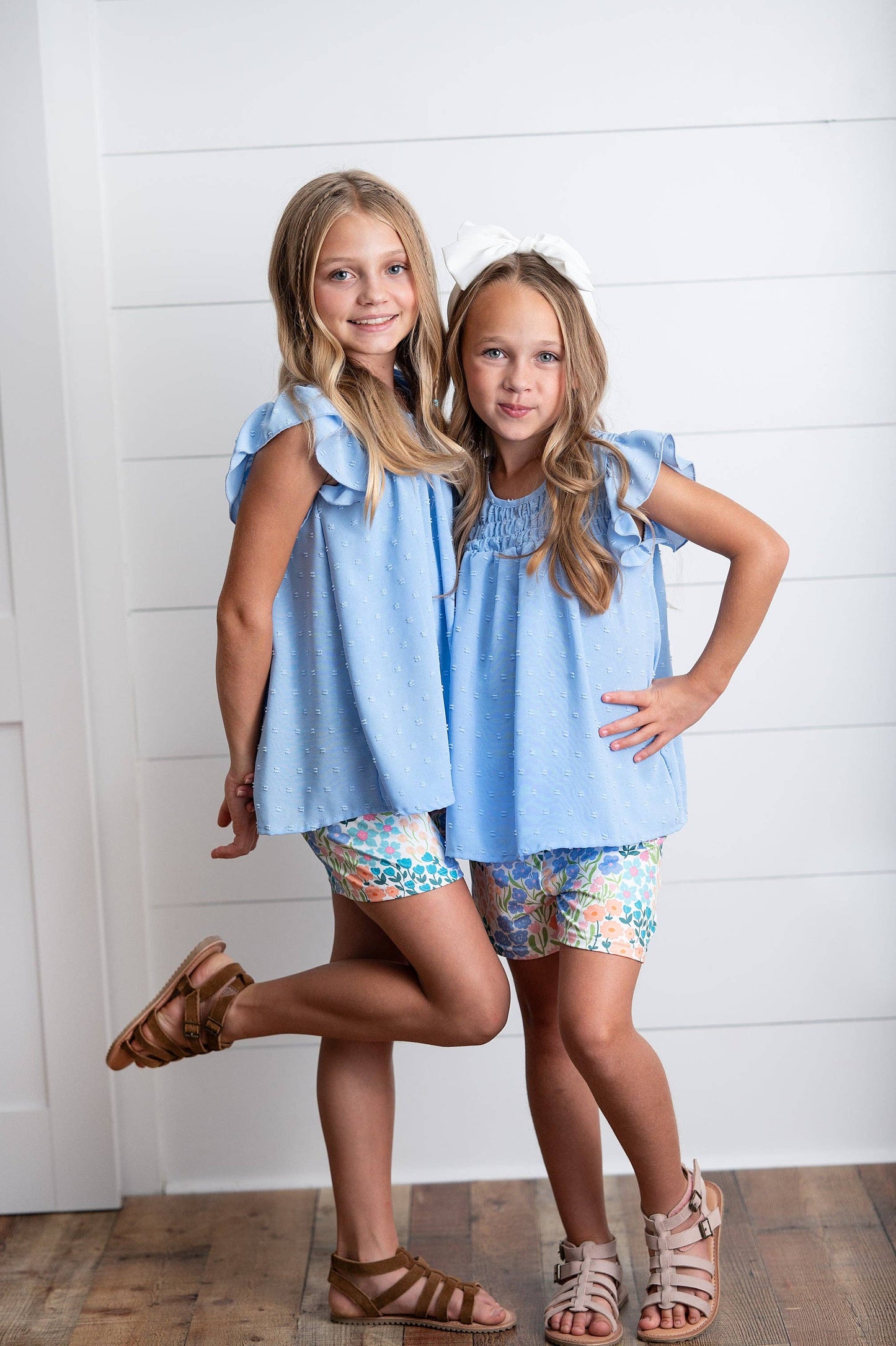Periwinkle Floral Set