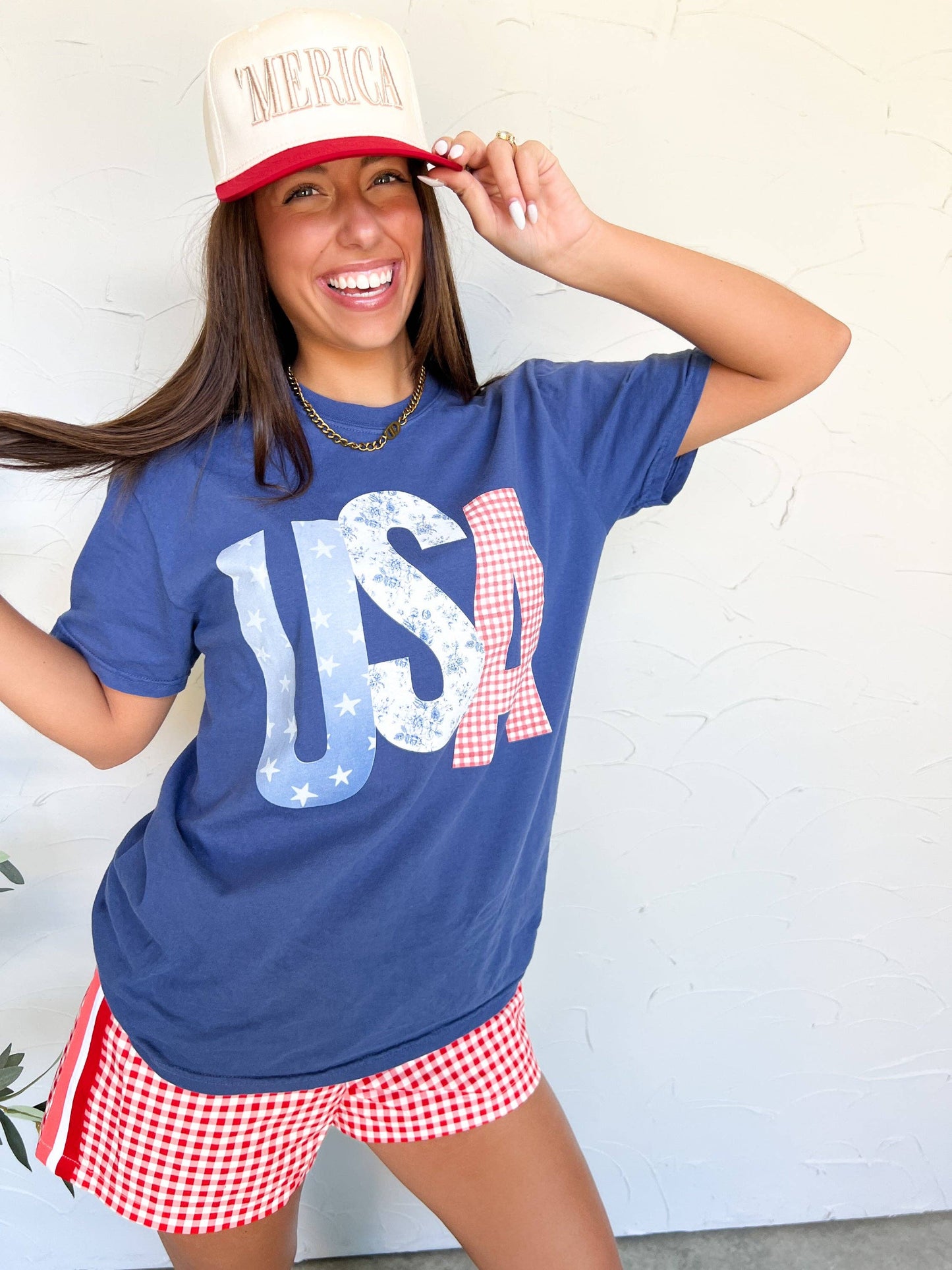 USA Stars + Plaid