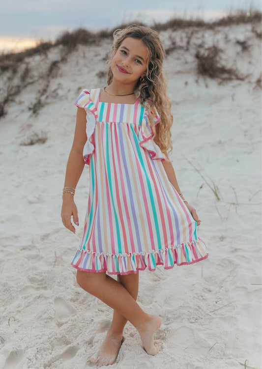 The Harper Stripe Dress
