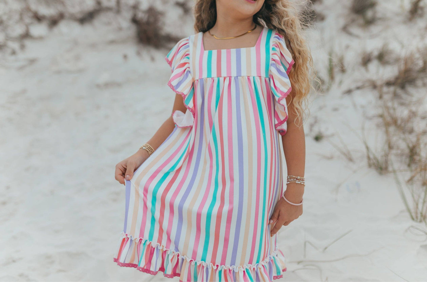 The Harper Stripe Dress