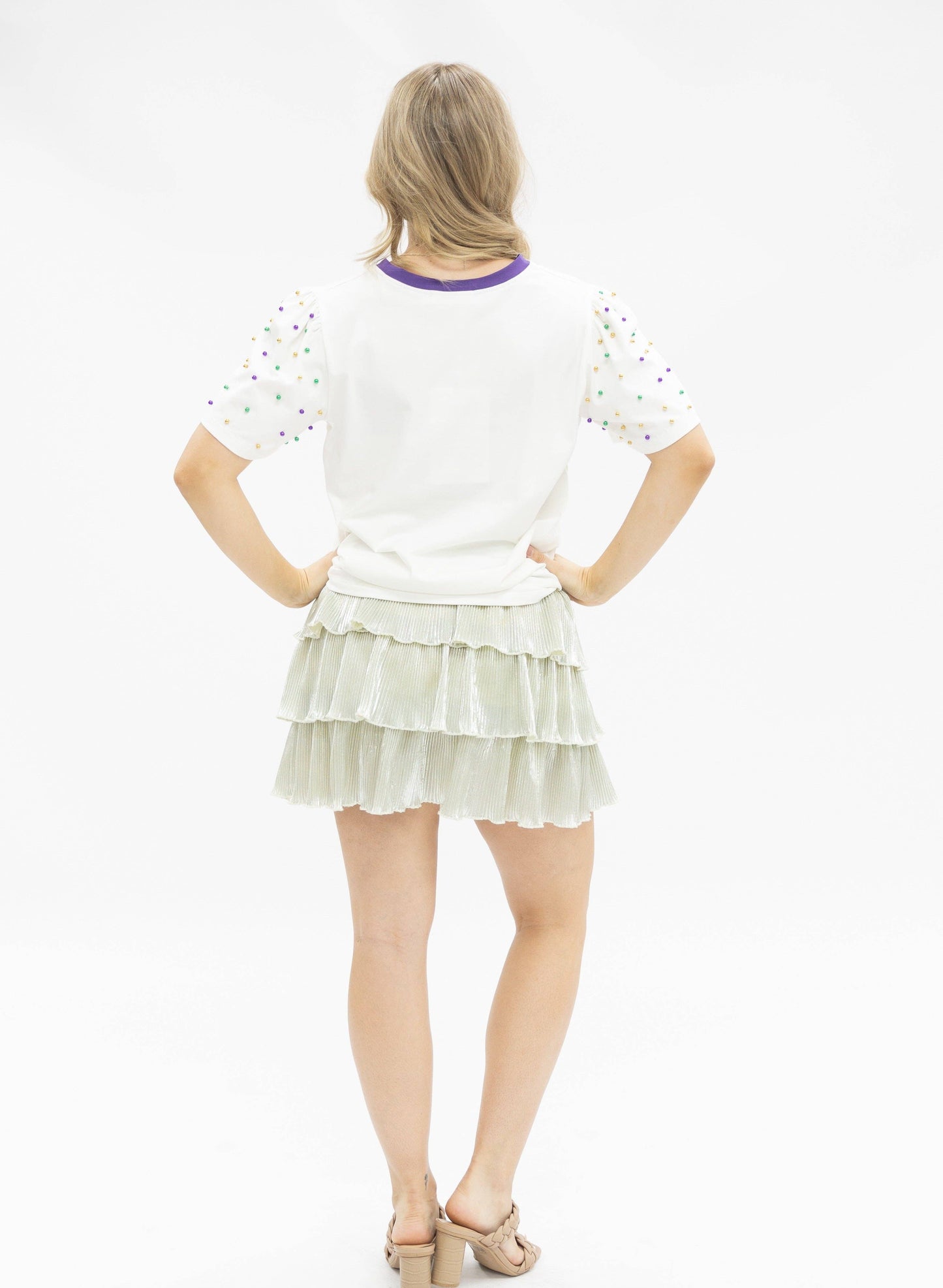 Fun and Festive Mardi Gras Top