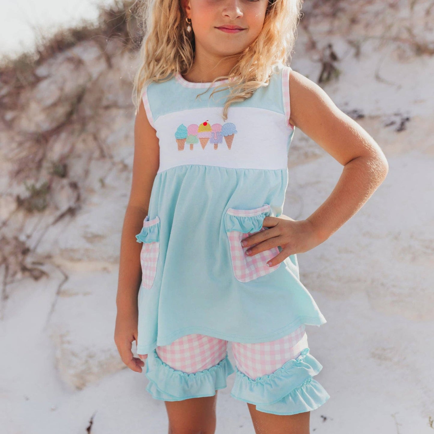 Pastel Ice Cream Set