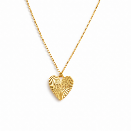 Golden Glow Mama Necklace