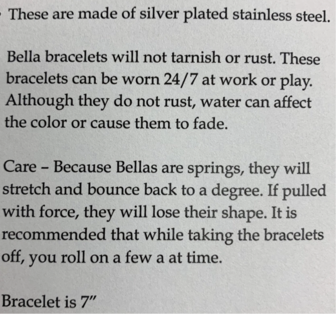 Gold Bella Bracelets Set of 20
