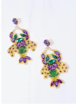 Crawfish Earring