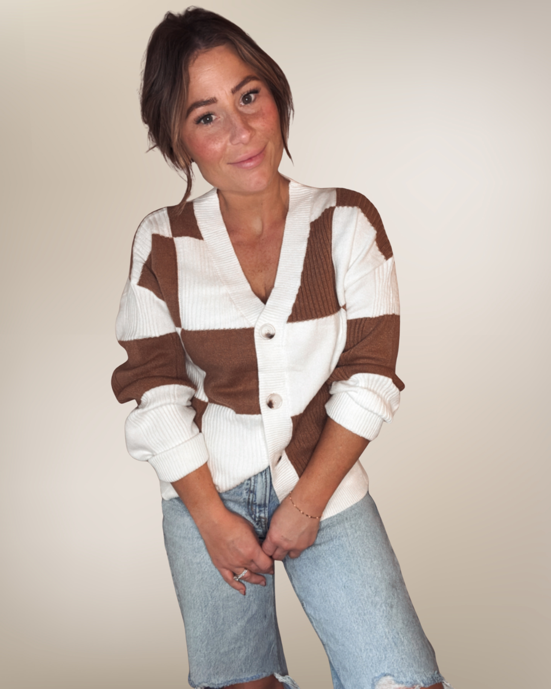 Checkered Past Cardigan